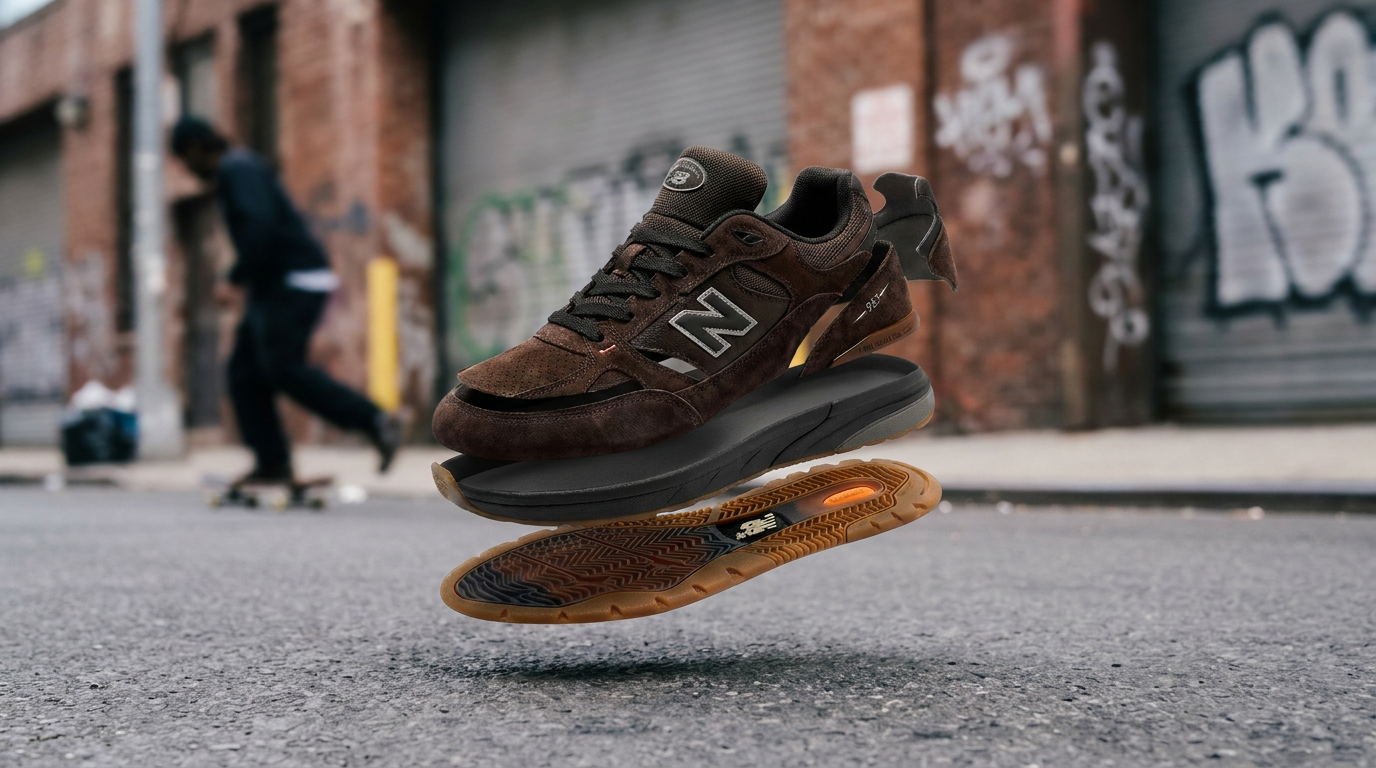 New Balance 990 sneaker — AI product video by AiProductCC